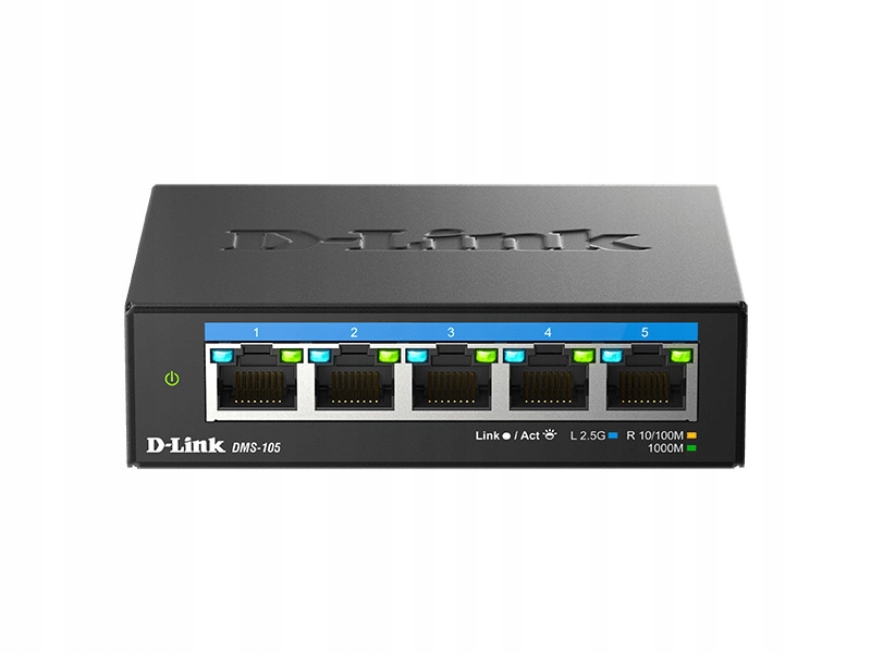 Switch D-link DMS-105 2.5 Gigabit Ethernet, 5 portów