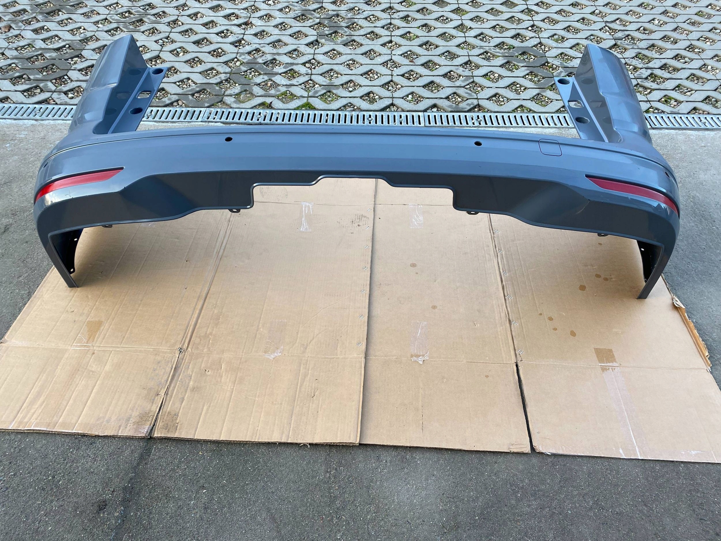 VW T7 MULTIVAN complete bumper rear part rear PDC RADARY 7T0807421M