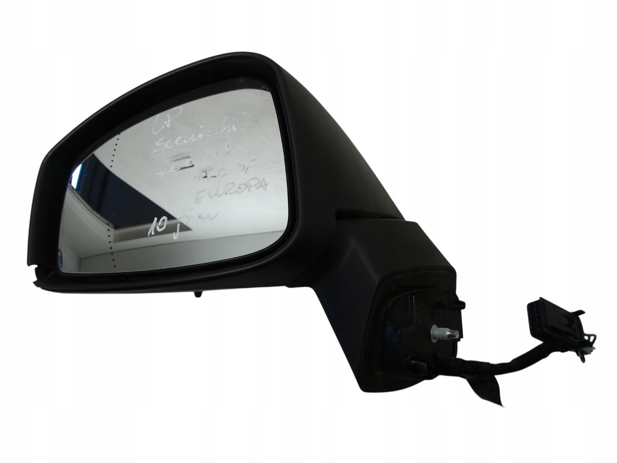 mirror left front RENAULT SCENIC III EUROPA 10PIN TEGNE