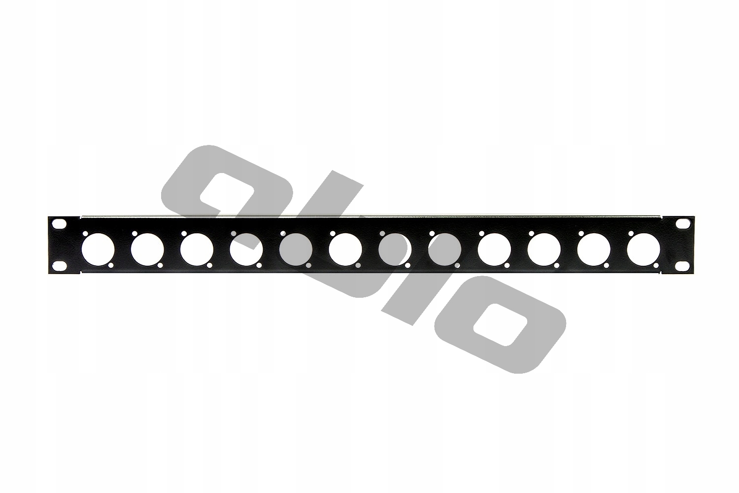 Aluminiowy panel rack Ablo AG-12AL typ D Xlr 1U 19"