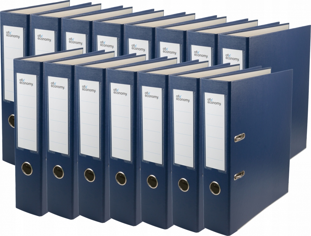 

Segregator A4 75mm Okuty Wzmacniany Granatowy x 15