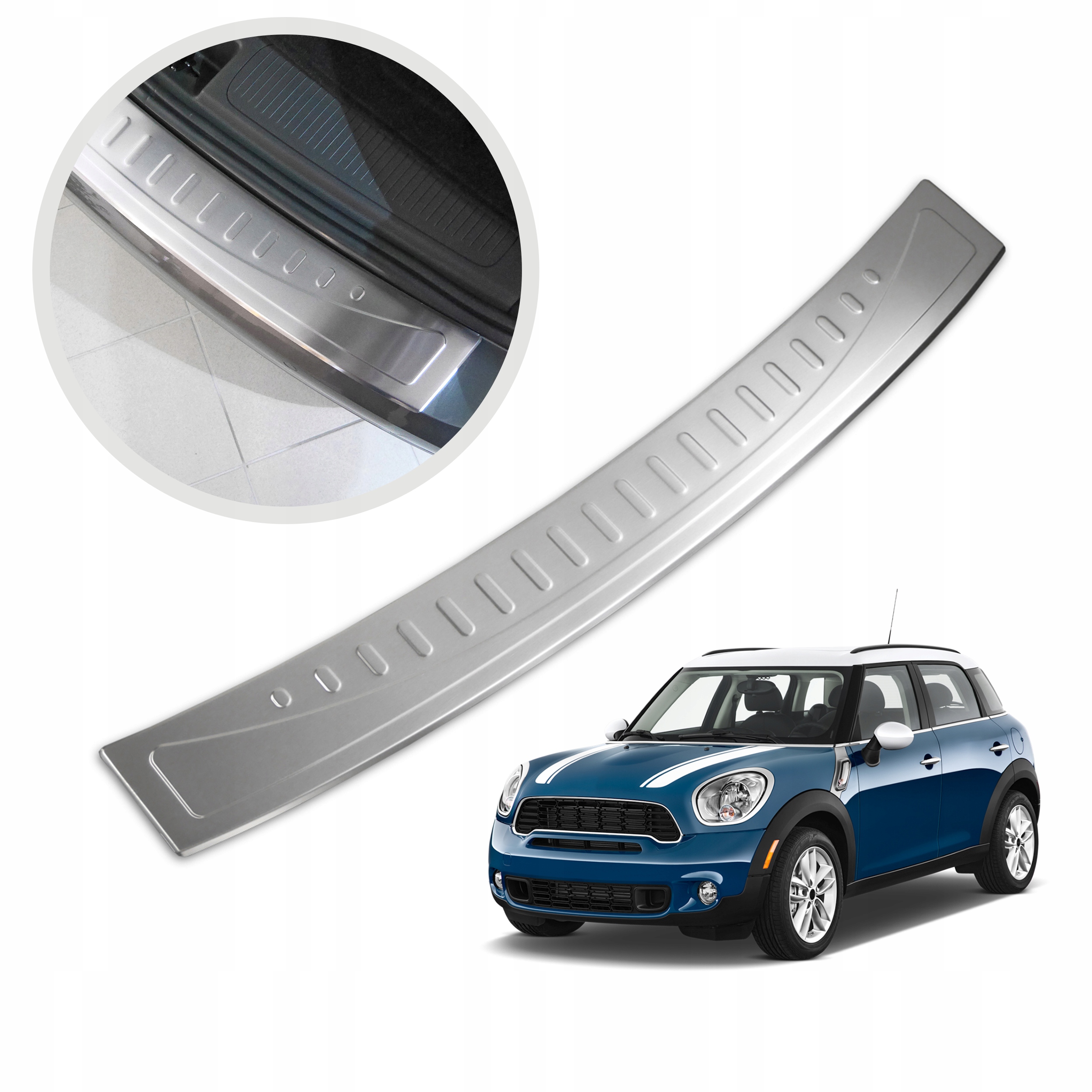 Ochranná lišta na zadný nárazník pre Mini Countryman R60 2010-2016