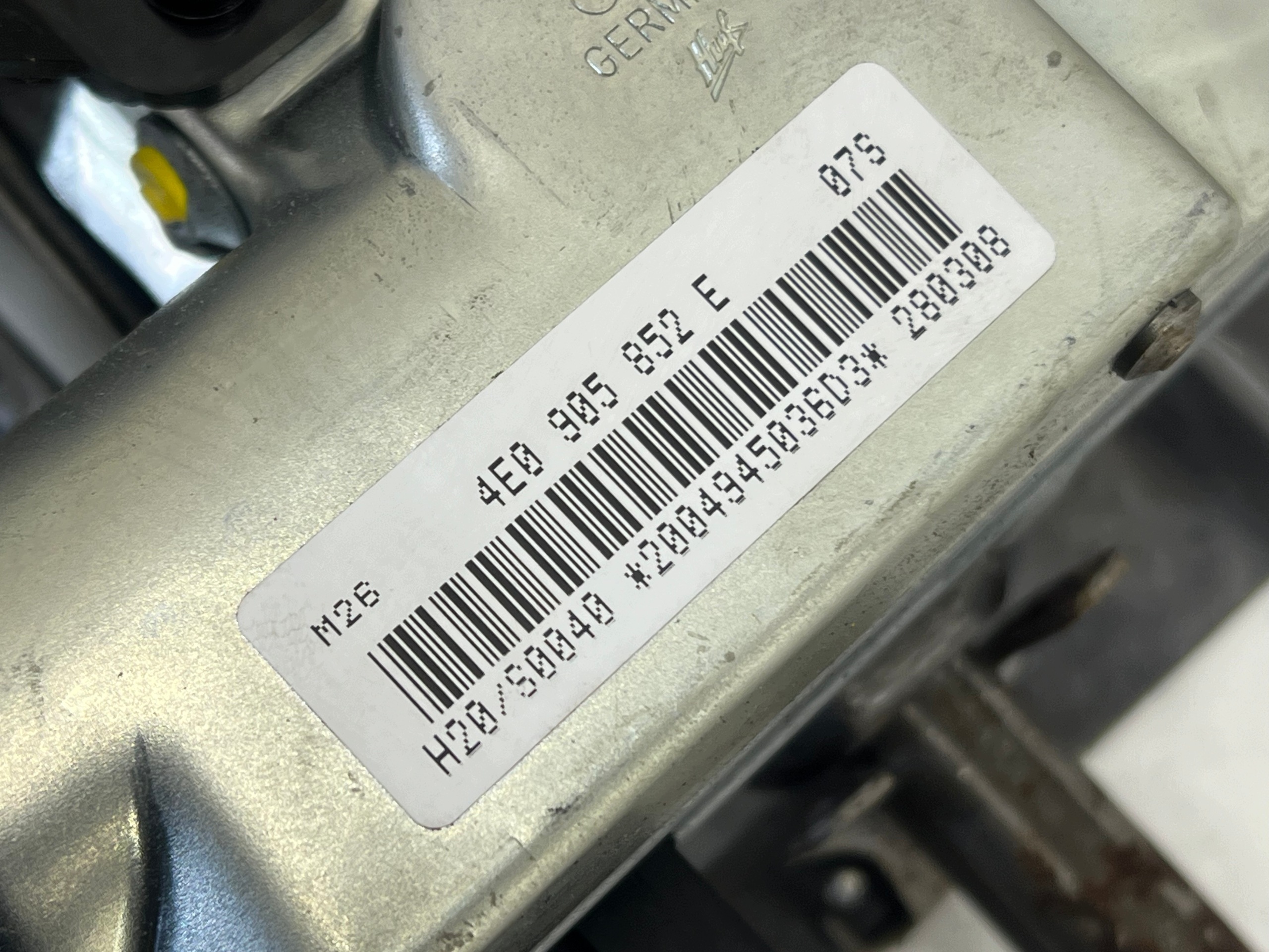 VW TOUAREG 7L e CAYENNE piantone sterzo usato 4E0905852E 7L0419501BR