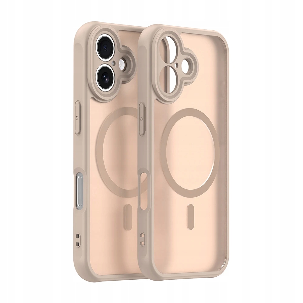 Techsuit – HaloFrost II MagSafe etui na iPhone 16 – złote