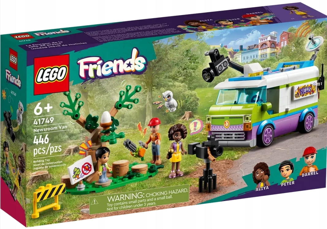 Lego Friends Reportér Dodávka 41749