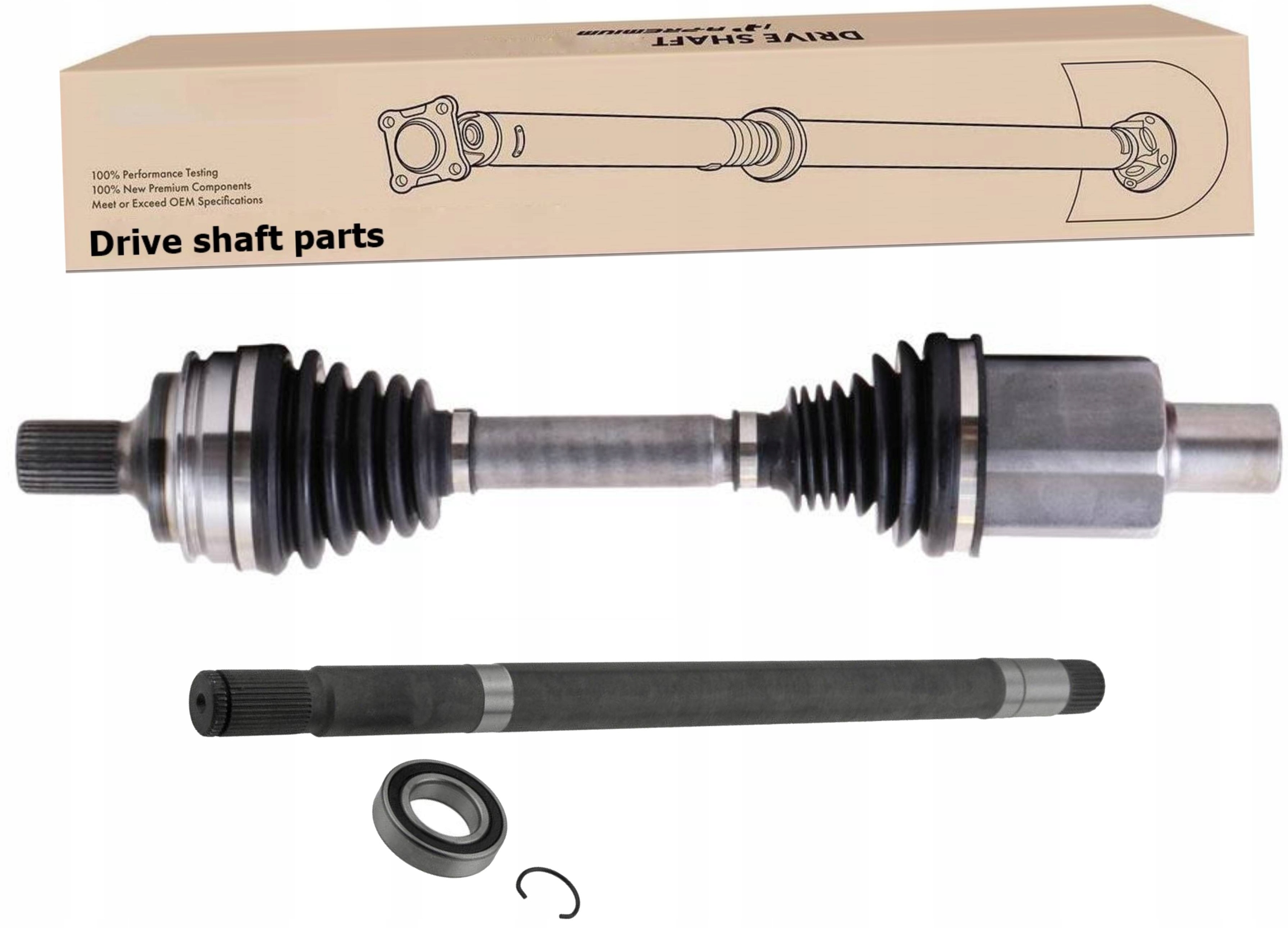 PÓŁOŚ LEWA + WAŁEK PÓŁOSI MERCEDES C KLASA W204 S204 C207 4matic