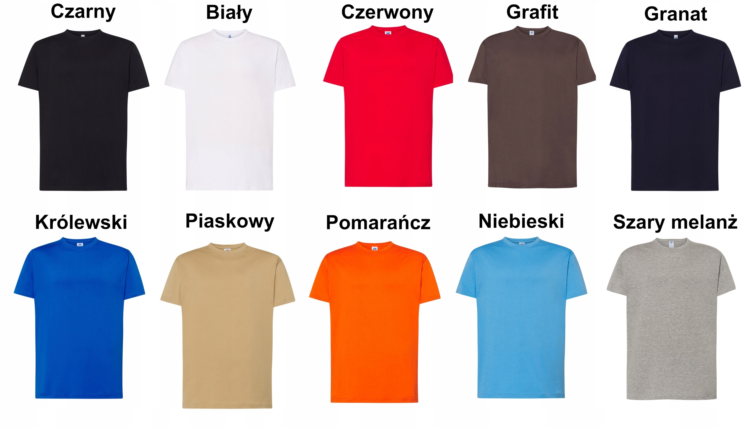 KOSZULKA Z WŁASNYM NADRUKIEM FULLCOLOR 190 GRAFIKA Marka inna