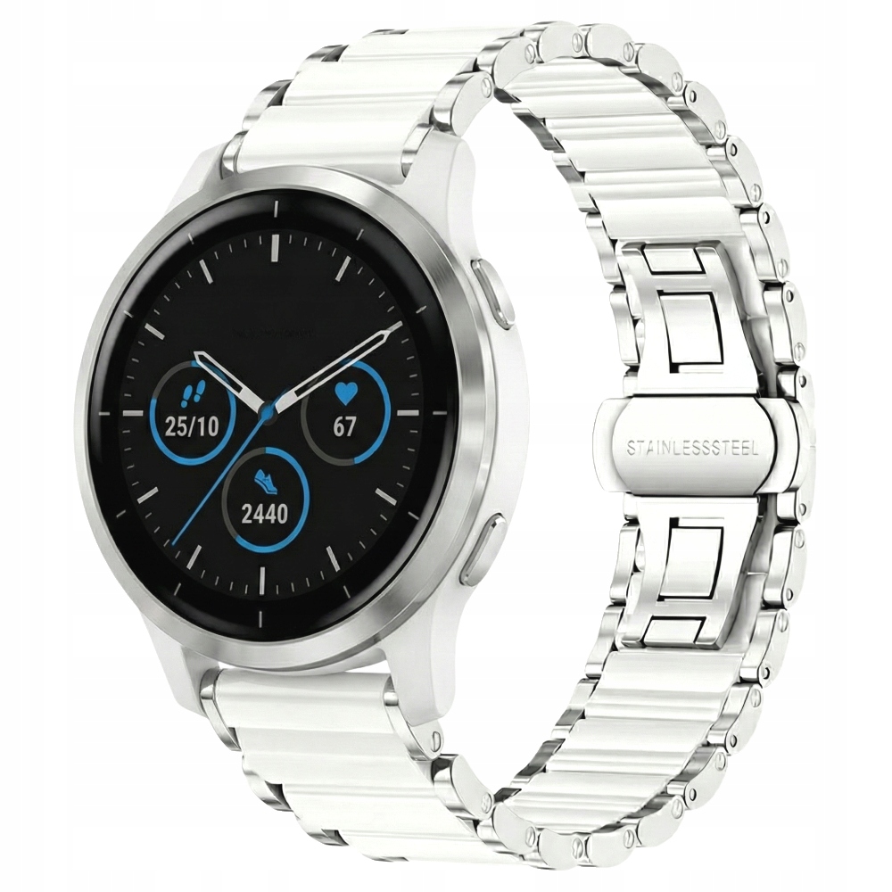 Keramický Náramek Pro Garmin Venu 2S 3S 4 41 MM Vivoactive 4S, 18 MM