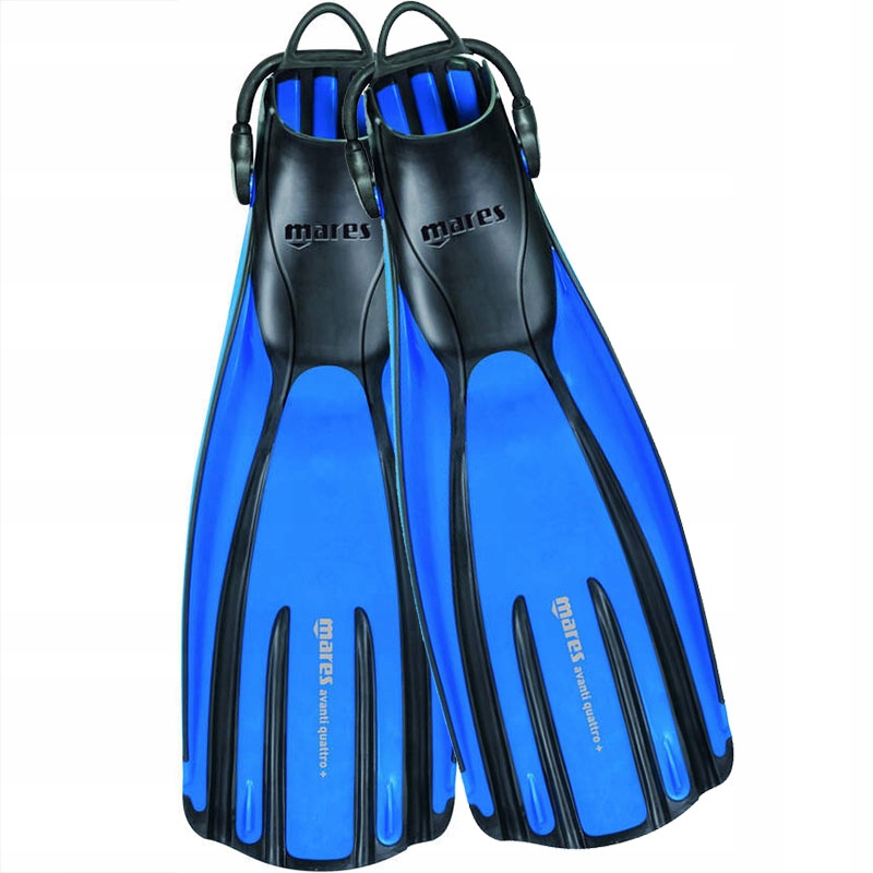 Płetwy Mares Avanti Quattro Plus bungee rozmiar XL/44-48 niebieskie