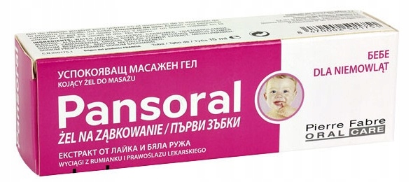 

Pansoral, żel na ząbkowanie dla niemowląt, 15 ml