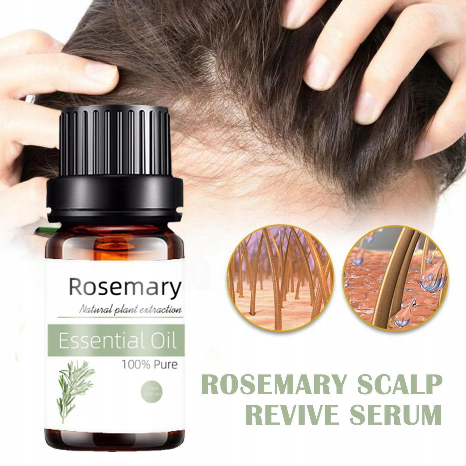 Rosemary Scalp Revive Serum Olejek Marka bez marki