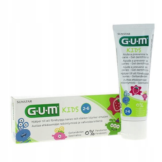 

Gum Kids Pasta Do Zębów Dla Dzieci W Wieku 2-6 L