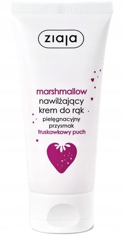 ZIAJA MARSHMALLOW TRUSKAWKOWY KREM DO RĄK 50ml