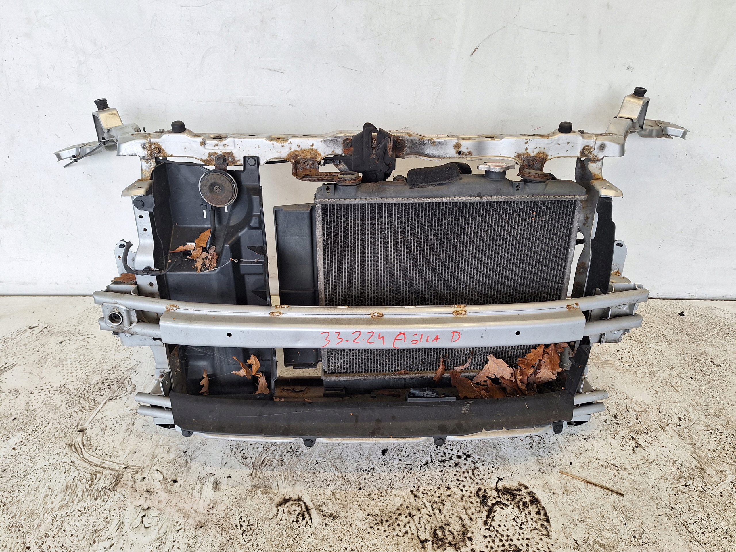 OPEL AGILA B 08-14 support panel for radiators petrol