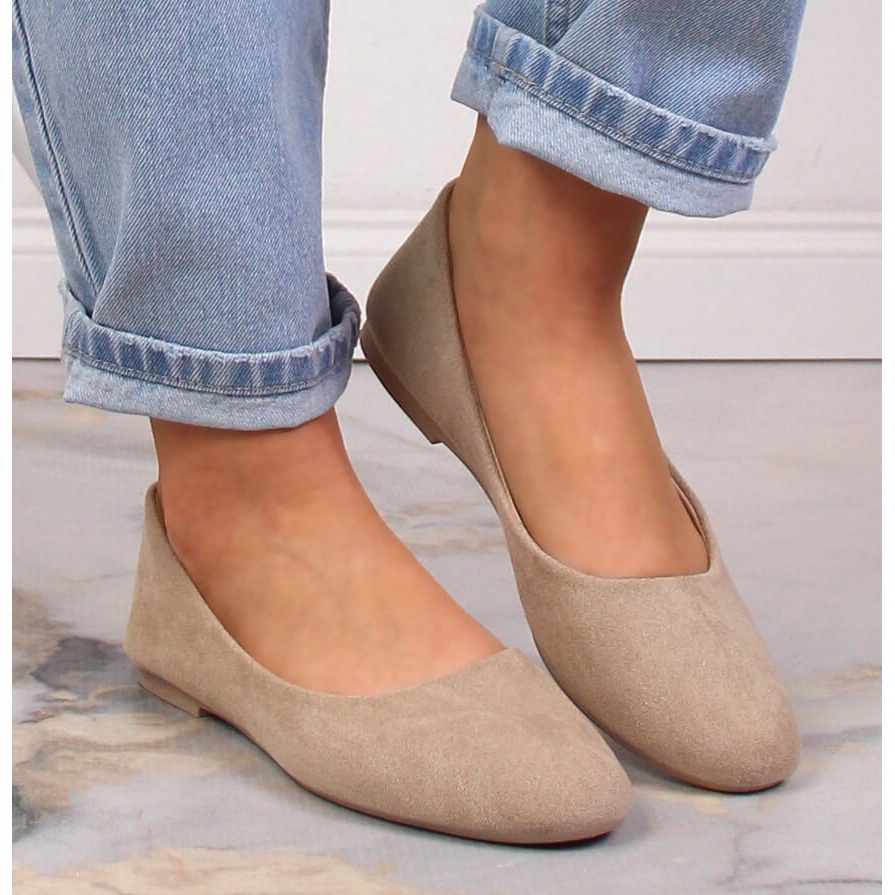 Beżowy Skóra ekologiczna Buty Evento r.37 Rozmiar 37