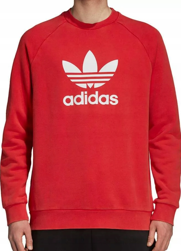 Pánská Mikina Adidas Trefoil Warm-Up Crew DH5826 Vel M