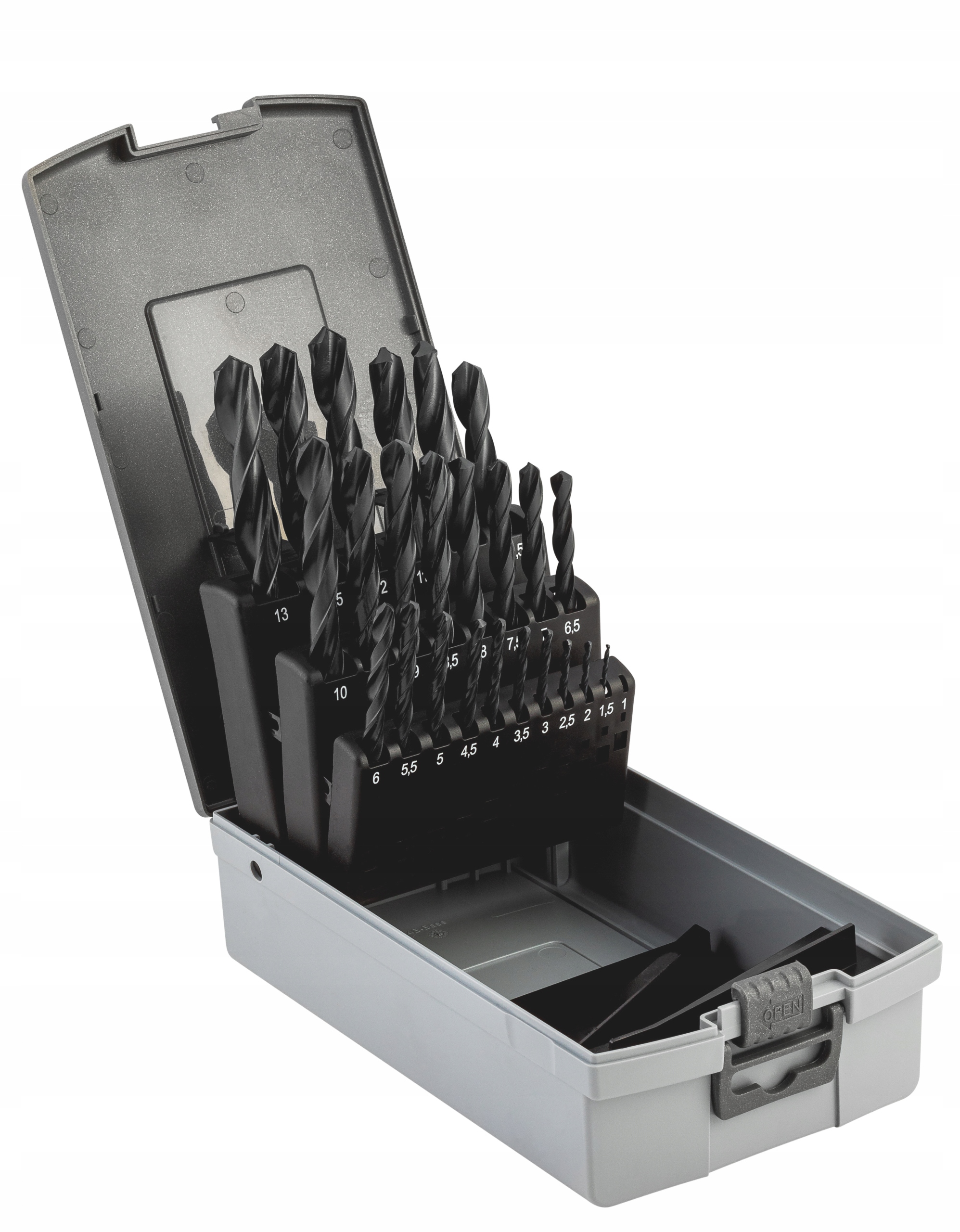 

Bahco Wiertła do metalu zestaw 1-13mm 25szt Kaseta