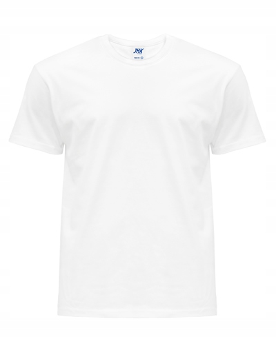 

T-shirt Męska koszulka Jhk 155 biała Wh r. S