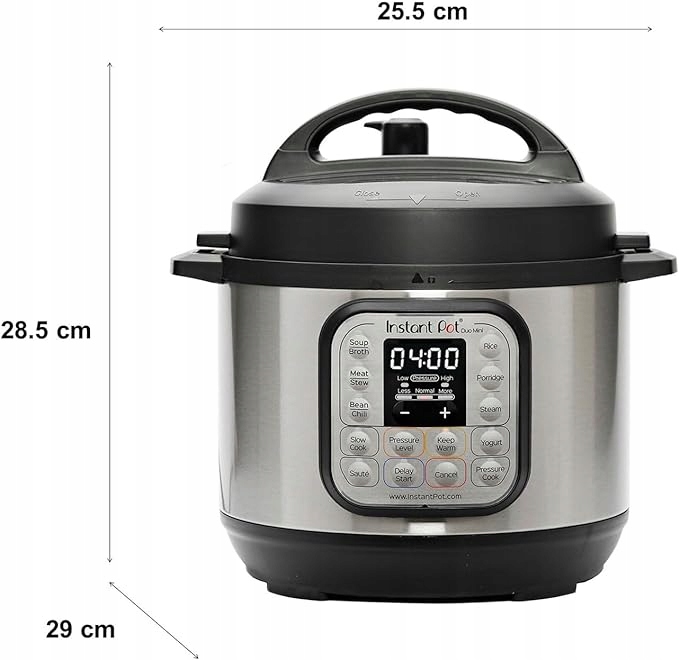 Instant Pot Duo 7 en 1, Autocuiseur Multifonction - Szybkowar Kolor dominujący srebrny/szary