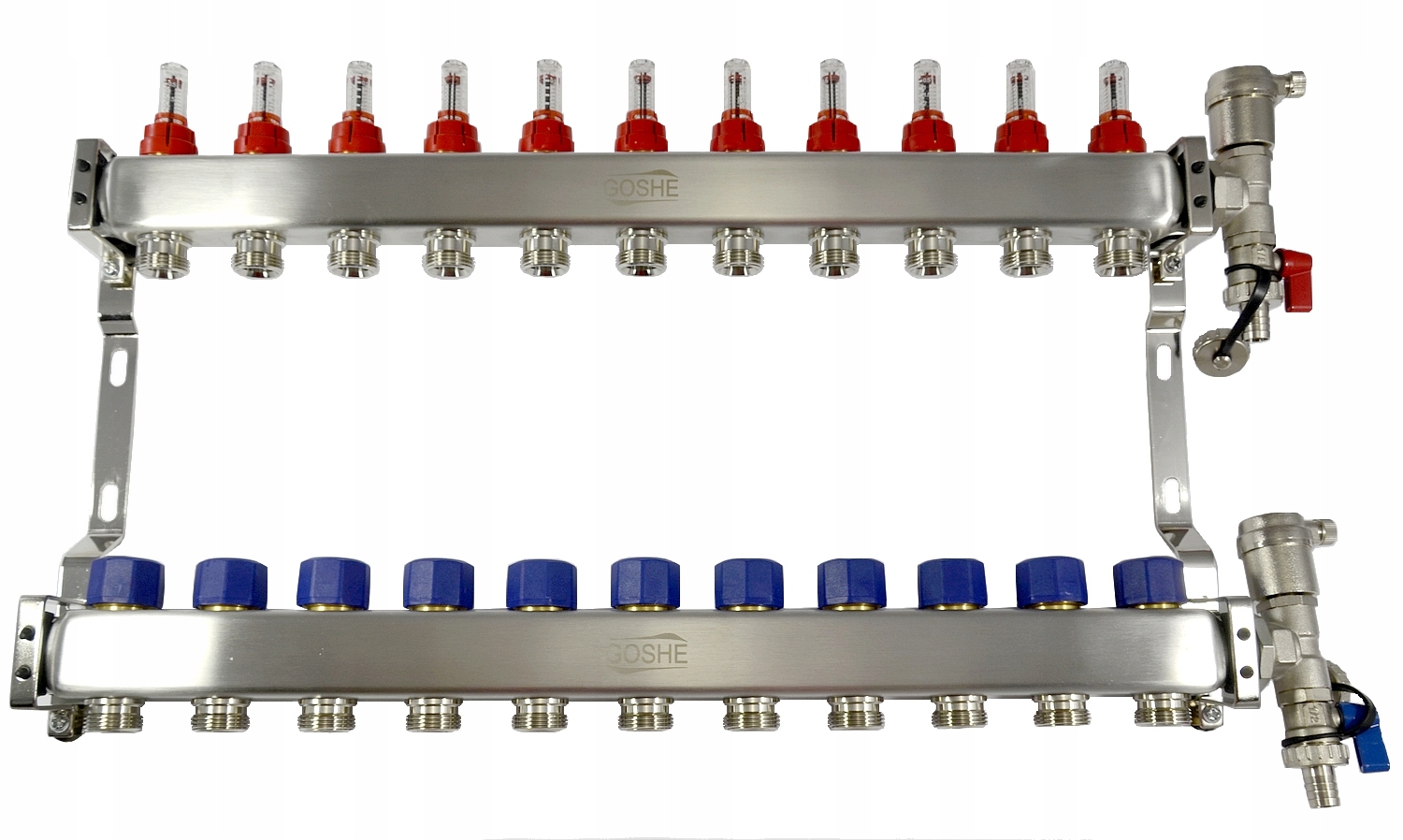 Rozdzielacz Goshe Inox R-11 Z Przepływomierzami