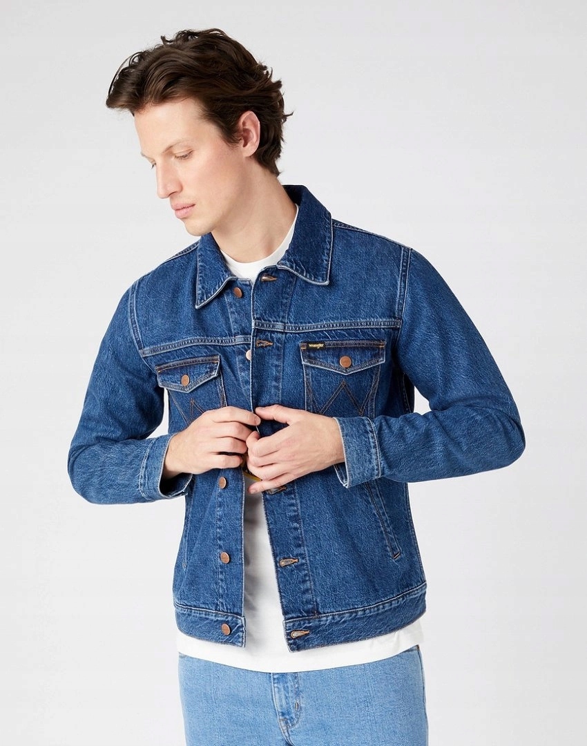 Pánská bunda Wrangler Regular Jacket River Stone W443LH53N L