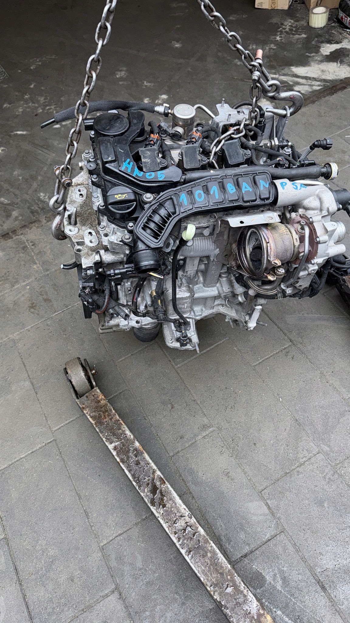 engine complete OPEL PEUGEOT 101BAN PSA HN05