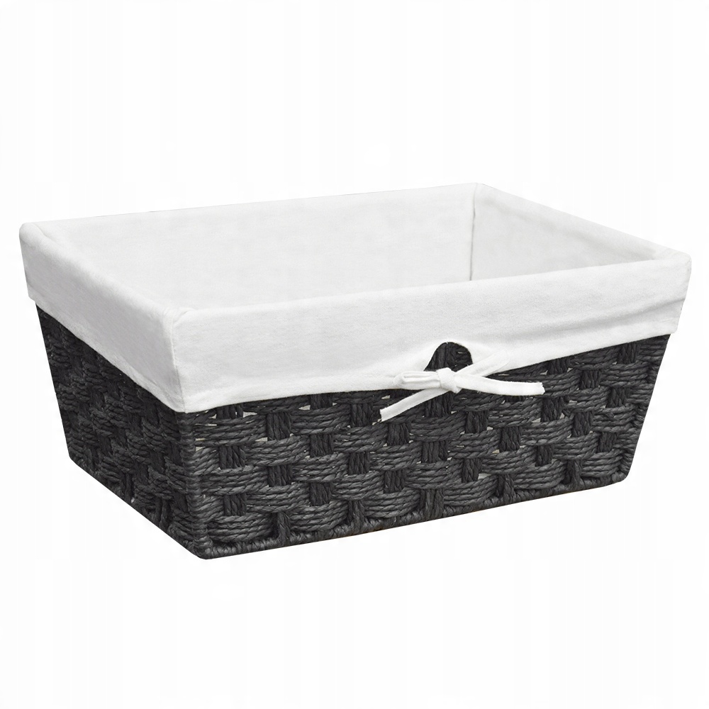 

Duży Koszyk Na Przybory Kosmetyki 35x24x16 Czarny