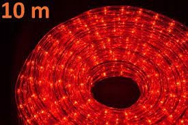 

Wąż świetlny Zew Lampki Led 10m Czerwony Program