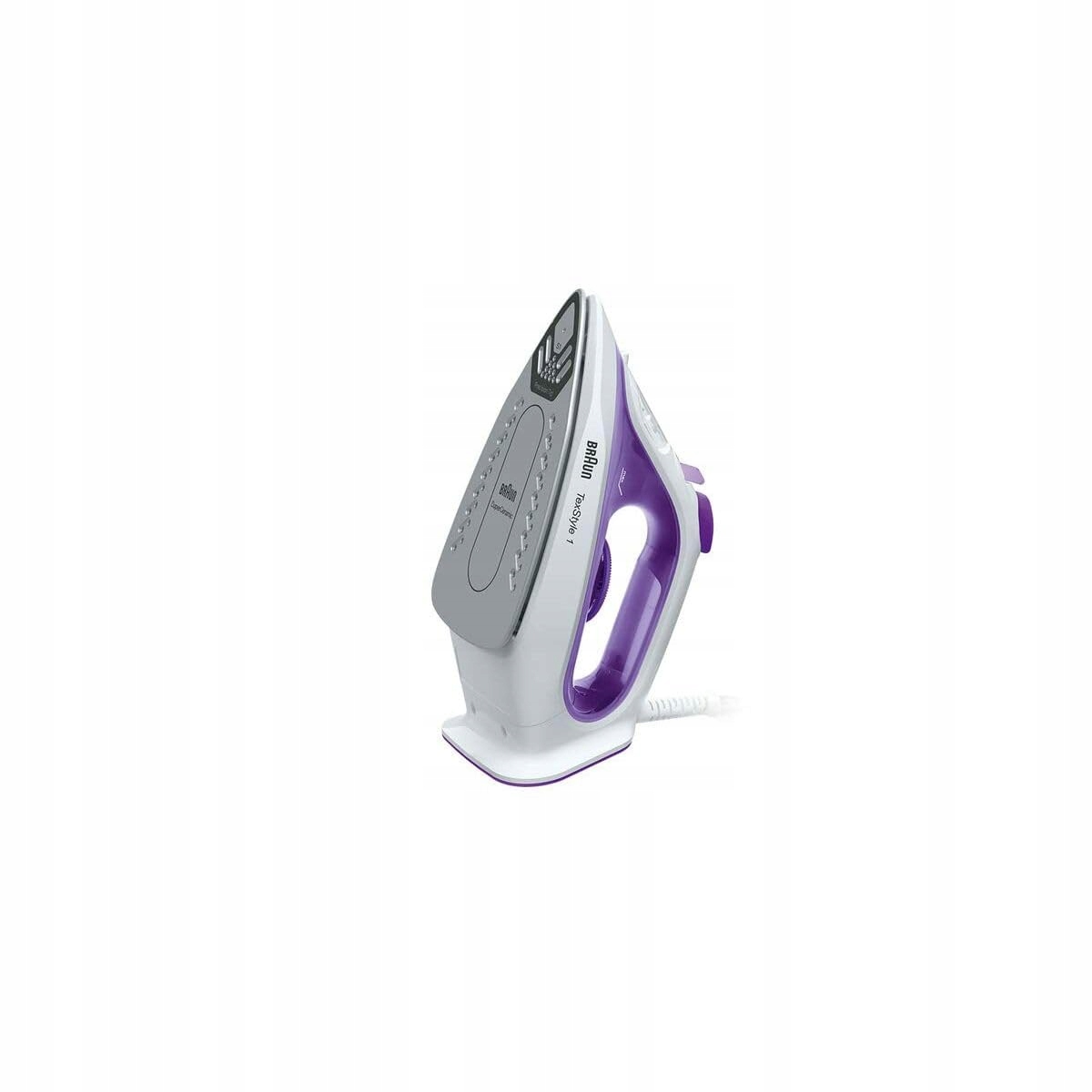BRAUN TexStyle 1 Żelazko Parowe SuperCeramic 2000W 220ml Białe Fioletowe — miniatura 4
