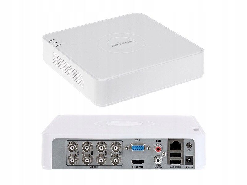 

8-kanałowy rejestrator H265 Pro+ Dvr 6MP Hikvision