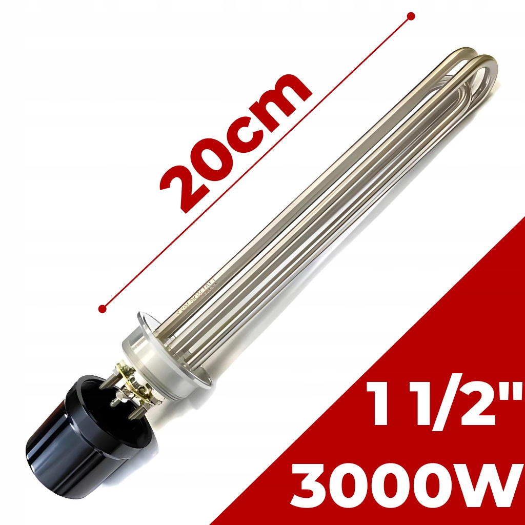 GRZAŁKA NIERDZEWNA 3000W bimber 1 1/2