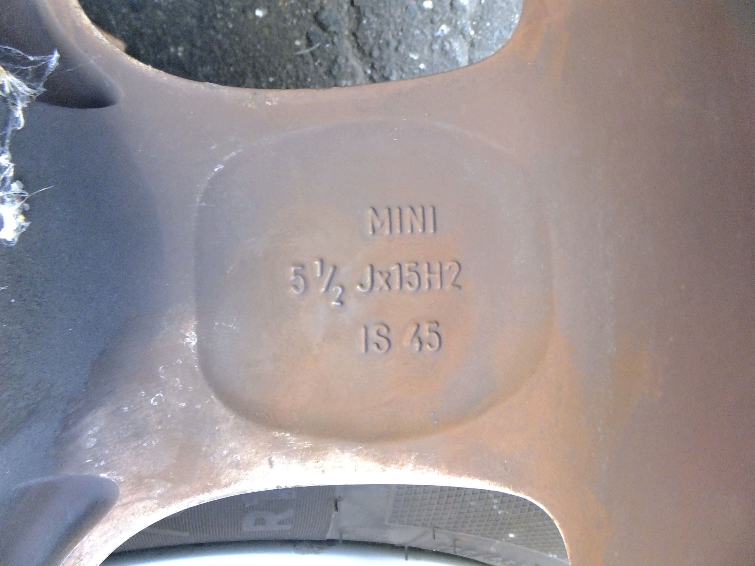 discs aluminium 15'' mini cooper one r56 6768498 6769404