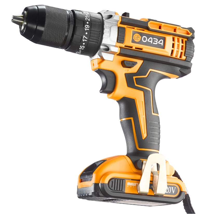 UDAROWA WIERTARKO WKRĘTARKA 2xAKU 20V ZESTAW XXL