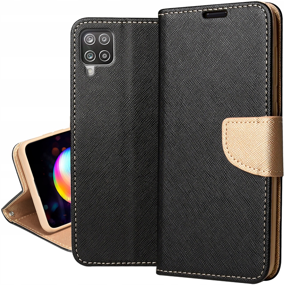 

Etui Portfel Case Szkło do Samsung Galaxy A12 /M12