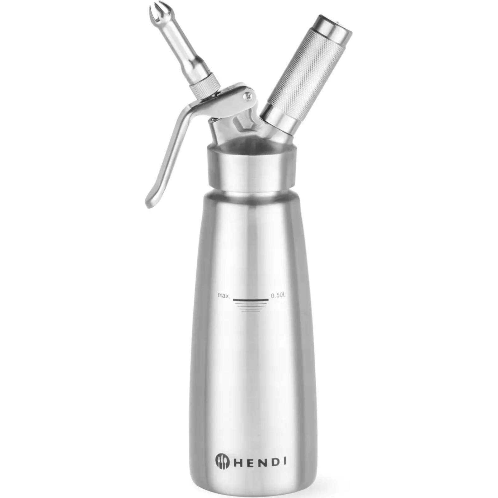 Profesionální A Gastronomický Sifon Na Šlehačku, Ocelový, 0,5 L