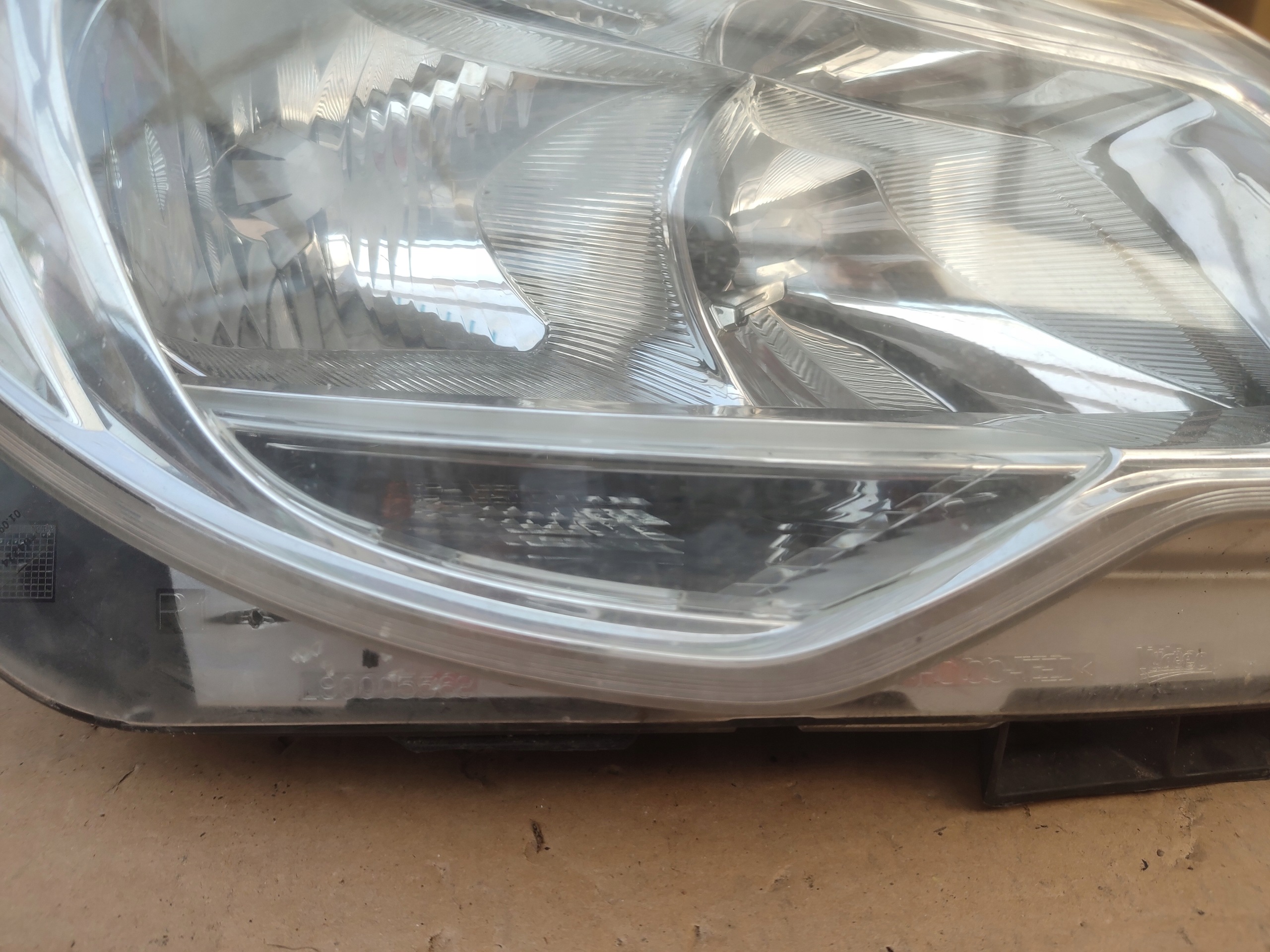 reflektor right front light right front opel corsa d anglik 90003113