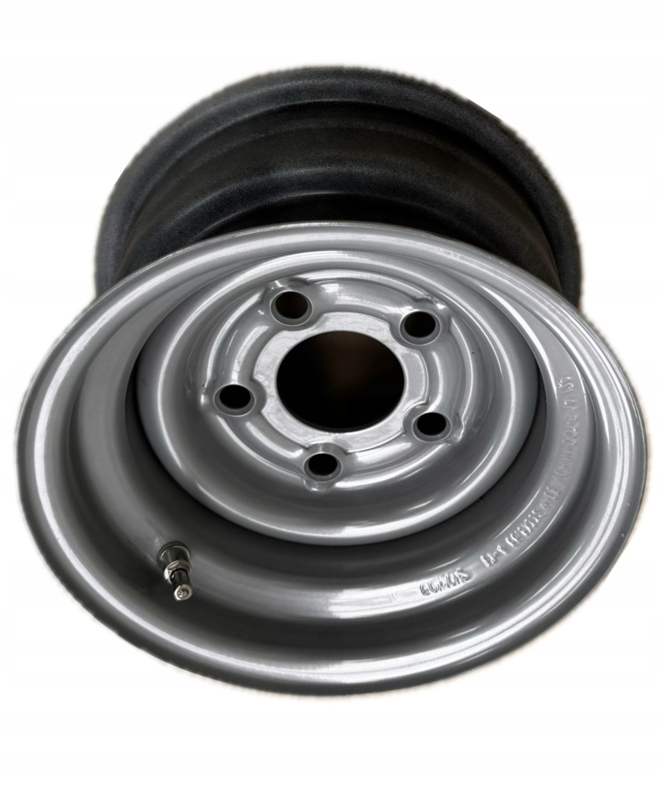 Kola 10 palců ocelová 6J R10 5x112 66,5 mm ET-4 nová pro odtahové vozy na kempování