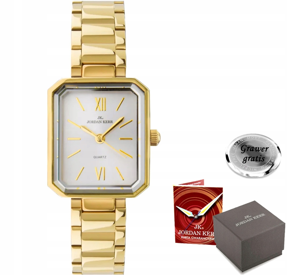 Dámské hodinky Jordan Kerr P9004 stříbrný ciferník Klasický Box