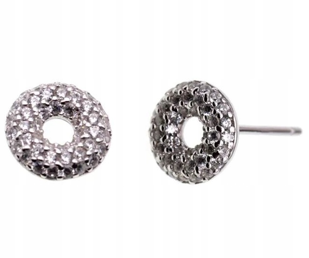 Stříbrné náušnice Ag 925 s zirkony IM0501024ER