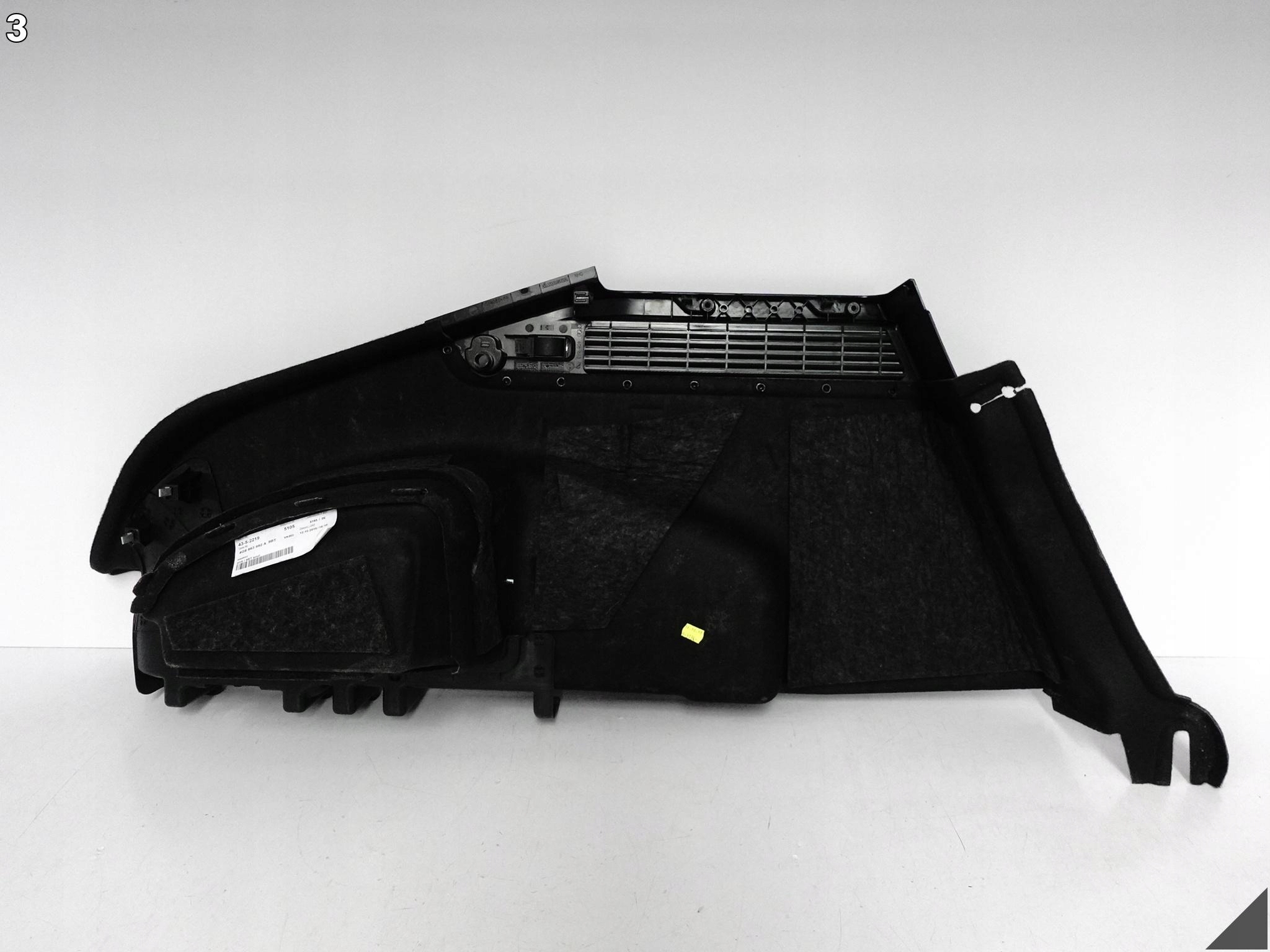 AUDI RS7 S7 A7 4G8 C7 10-18 side upholstery boot passenger compartment right 9BT