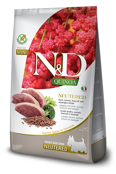 Farmina N&d Quinoa Dog Neutered Adult Mini 2,5kg