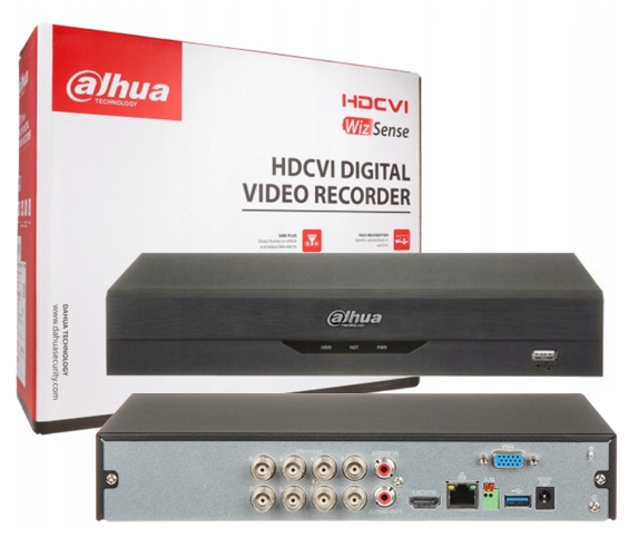 Rejestrator Xvr 8 kanałów Dahua XVR5108HS-4KL-I3