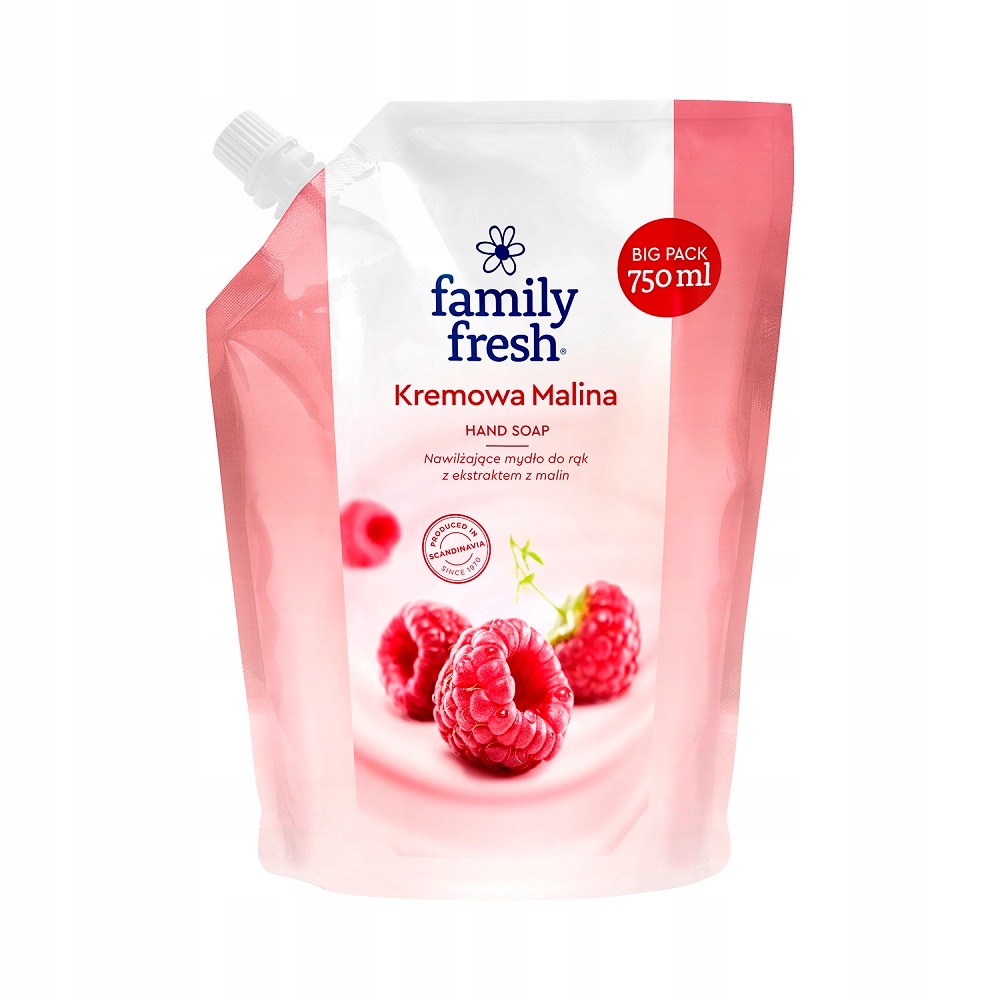 

Family Fresh Kremowa Malina mydło do rąk 750ml