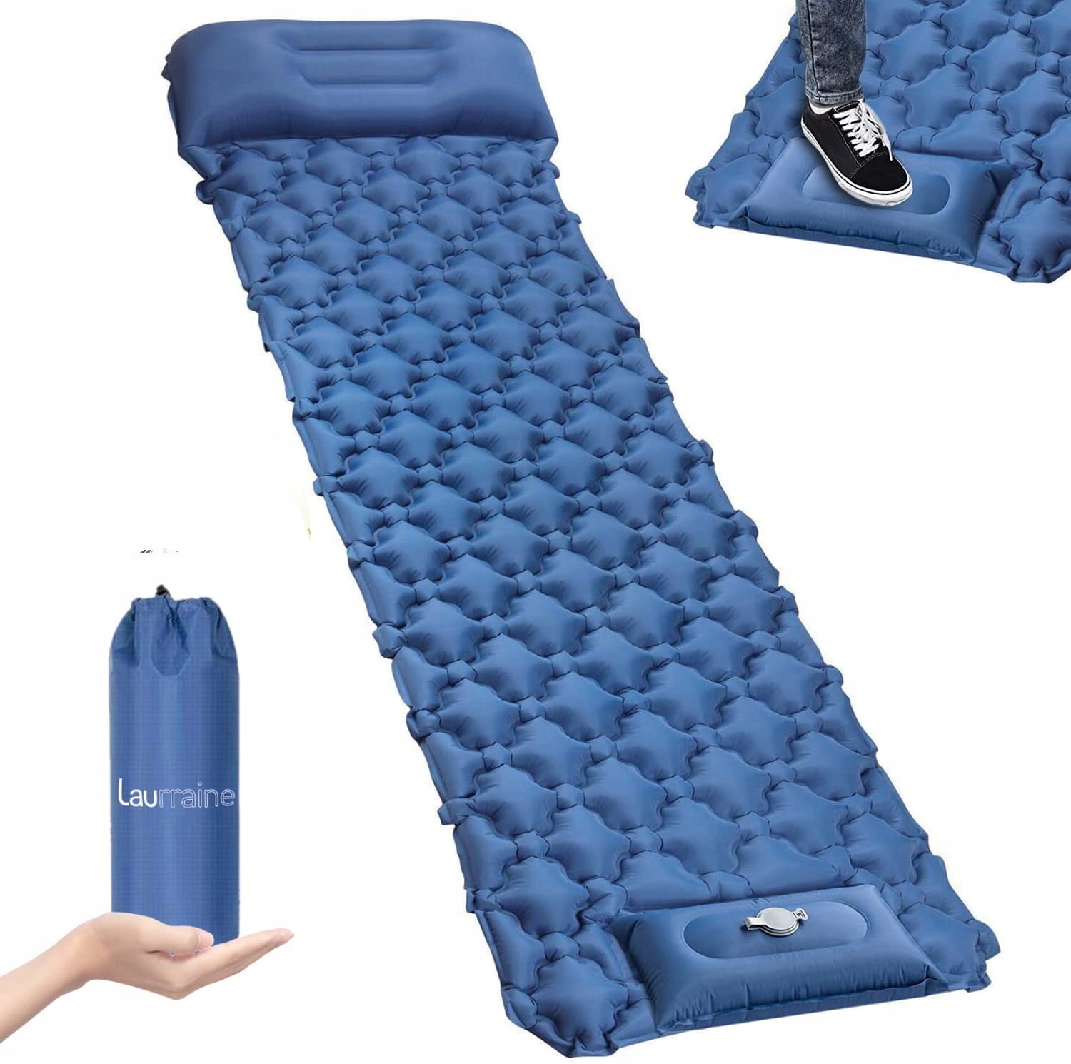 MATA MATERAC TREKKINGOWY Samopompujący POMPKA +KOC Marka Altera