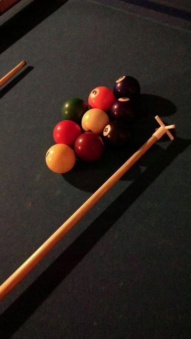 Mostek uchwyt wsparcie do kija do gry w bilard