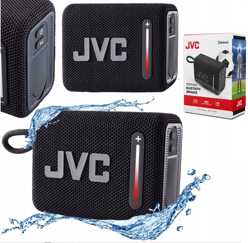 Głośnik Bluetooth Przenośny Jvc XS-E114B Radio Fm Wodoodporny 2000mAh Tws