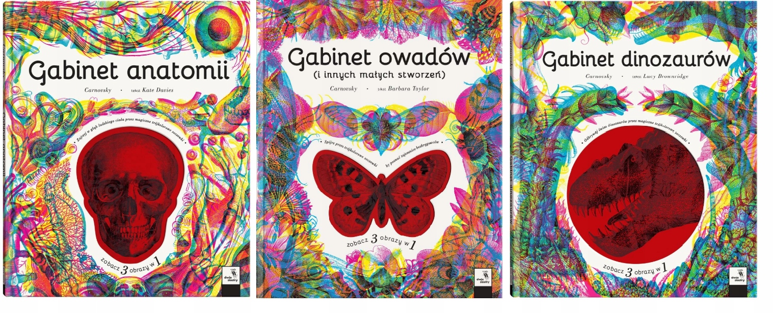 Pakiet Gabinet anatomii, owadów i dinozaurów