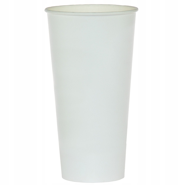 

Kufle Papierowe Białe Klasyczne 6 Szt 500 ML