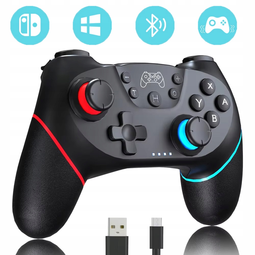 Pad bezprzewodowy do konsoli Nintendo Switch czarny