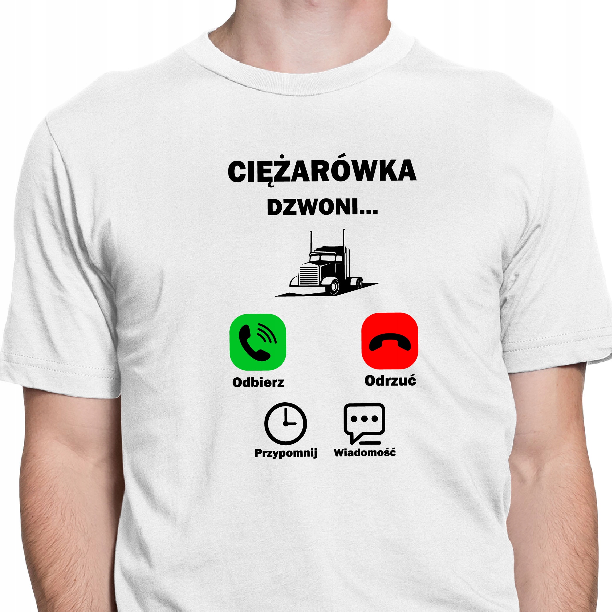 

Koszulka Na Prezent Dla Kierowcy Tira Ciężarówka